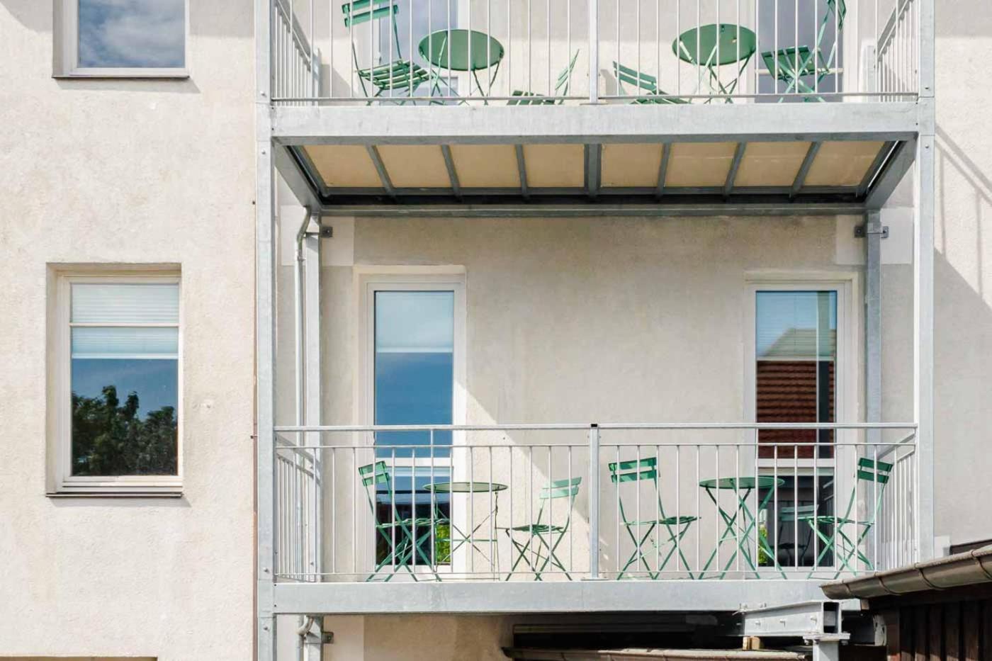 Apartmenthaus Chrischanshof ロストック エクステリア 写真